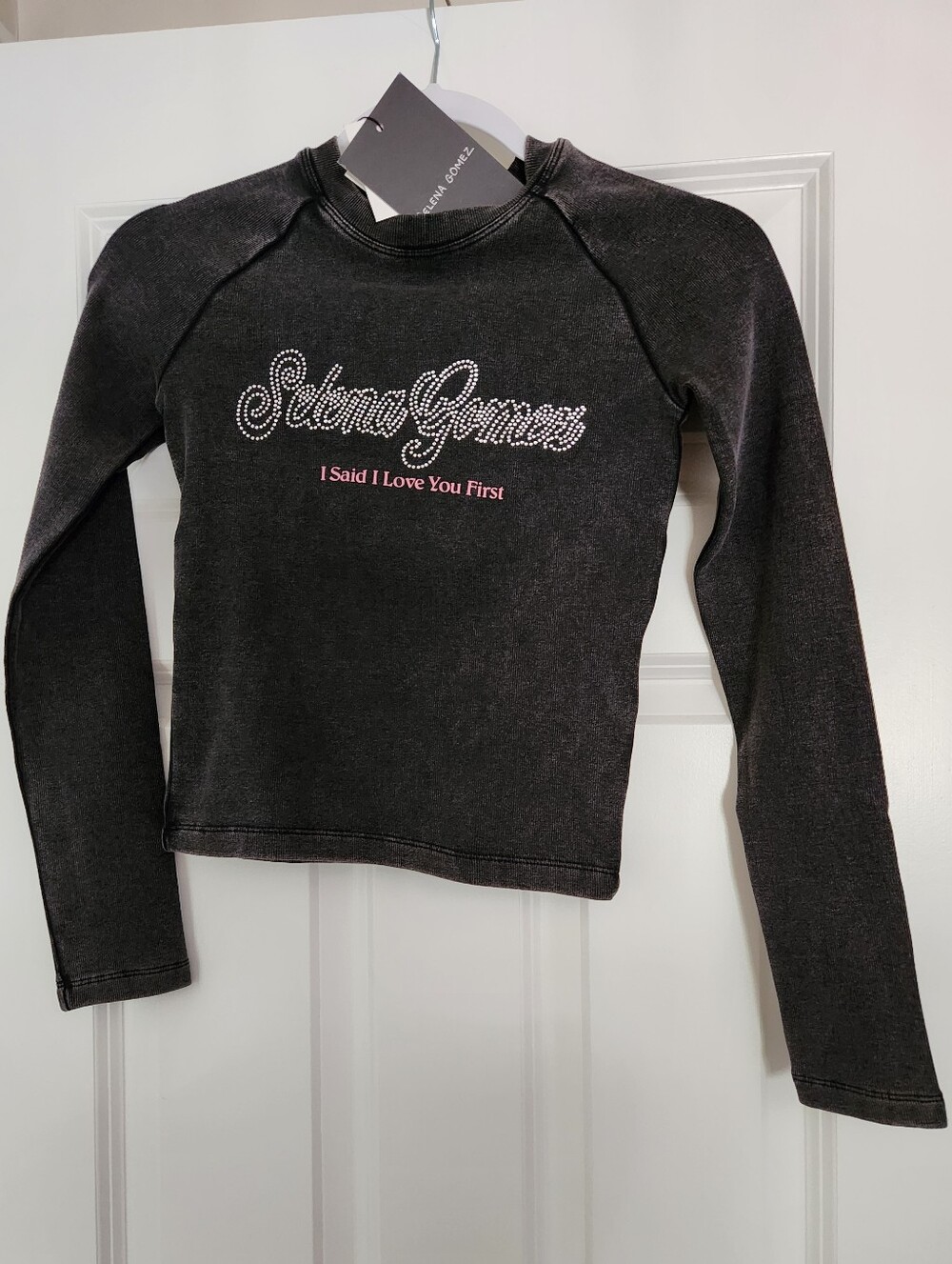 NWT Zara Black Long Sleeve Top